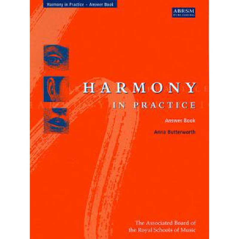 HARMONY IN PRACTICE - ANSWER BOOK